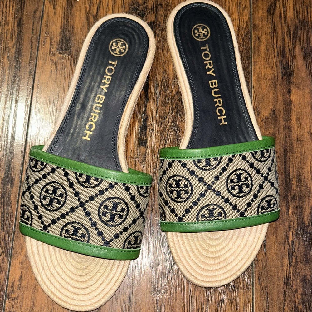 Tory Burch Monogram Sandals